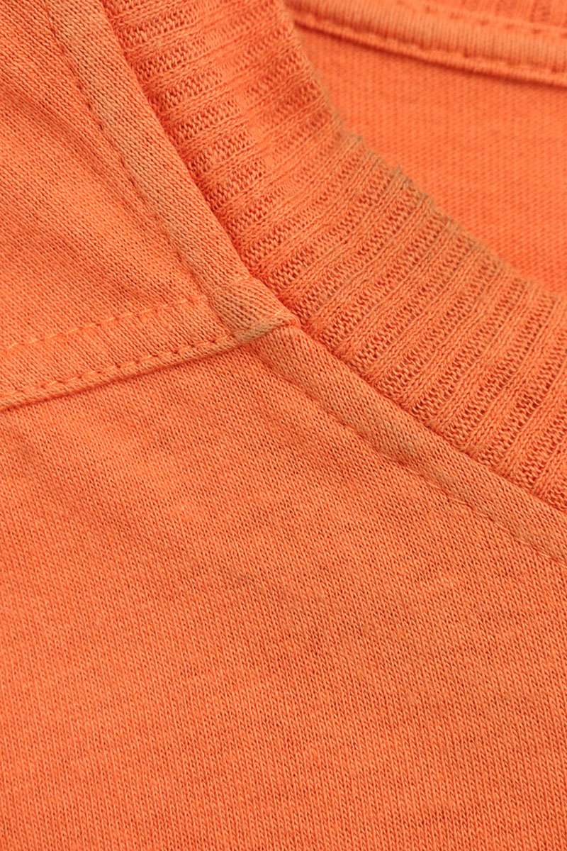 Rick Owens 16SS Long Sleeve T-Shirt Orange Size S