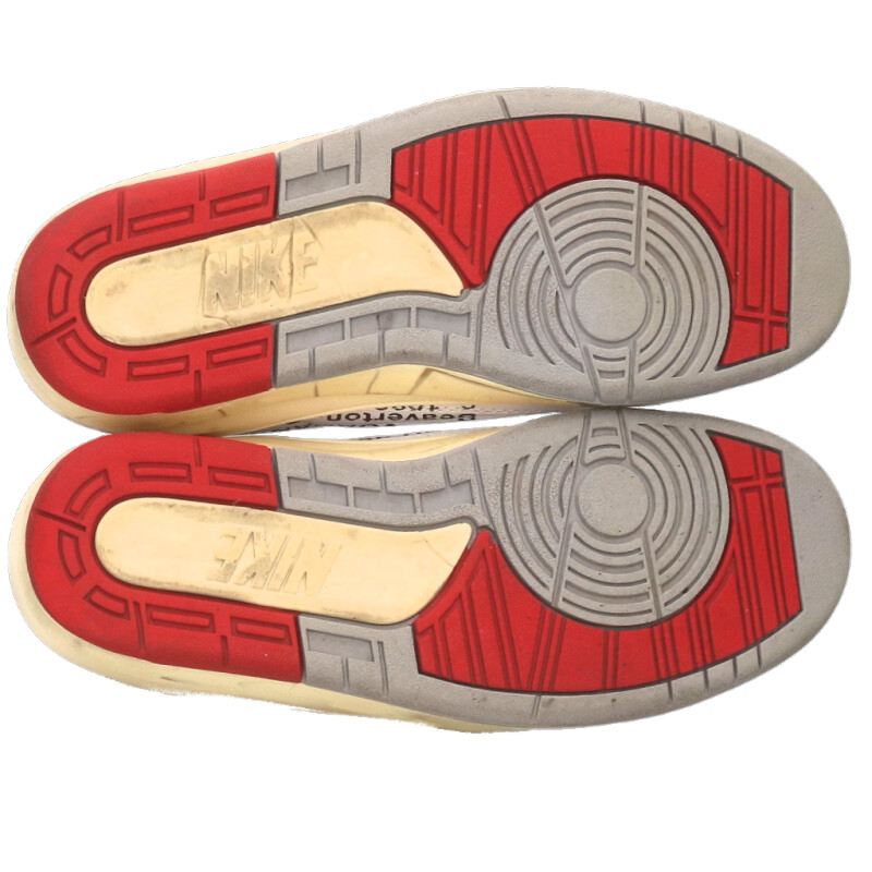 NIKE OFF-WHITE Sneakers Red x White Size 25cm