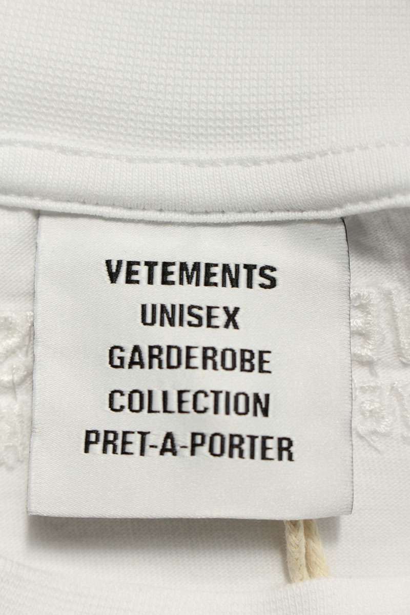 Vetements 25AW Beyourself Oversized T-Shirt White x Green Size XS