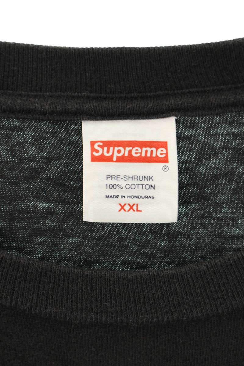 Supreme 25SS Hardcore Tee Logo T-Shirt Black Size XXL