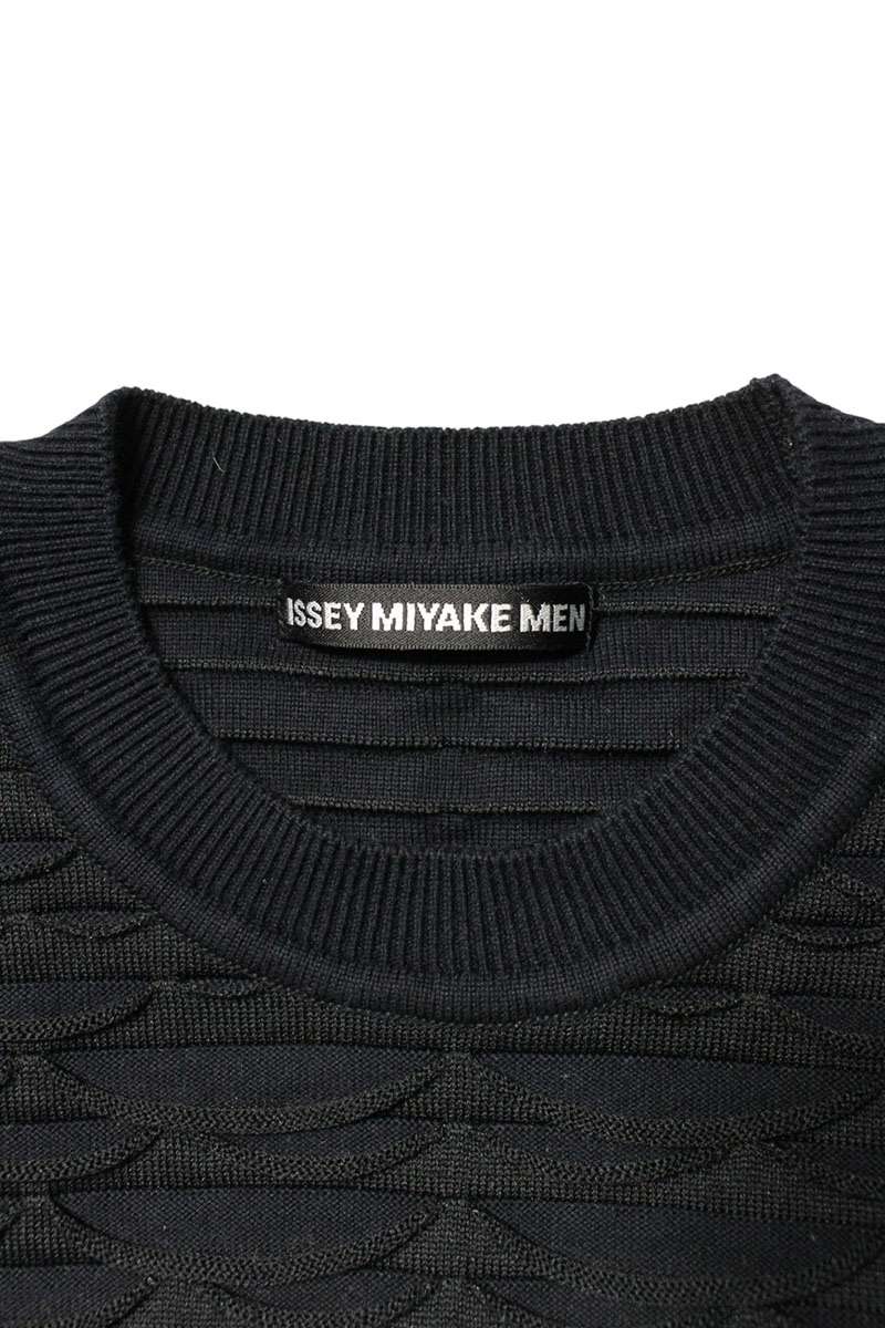 ISSEY MIYAKE MEN Pullover top Black Size 1