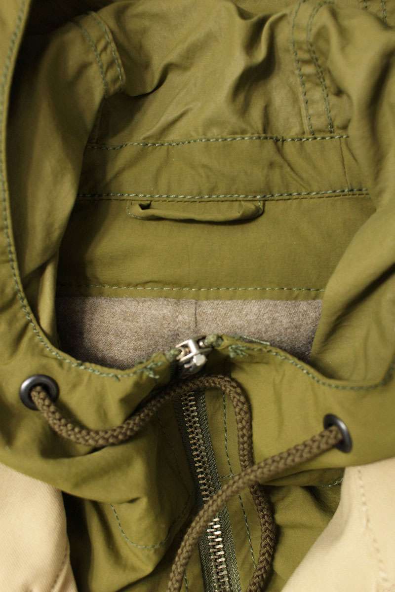MIHARAYASUHIRO 25AW Coat Beige x Green Size S