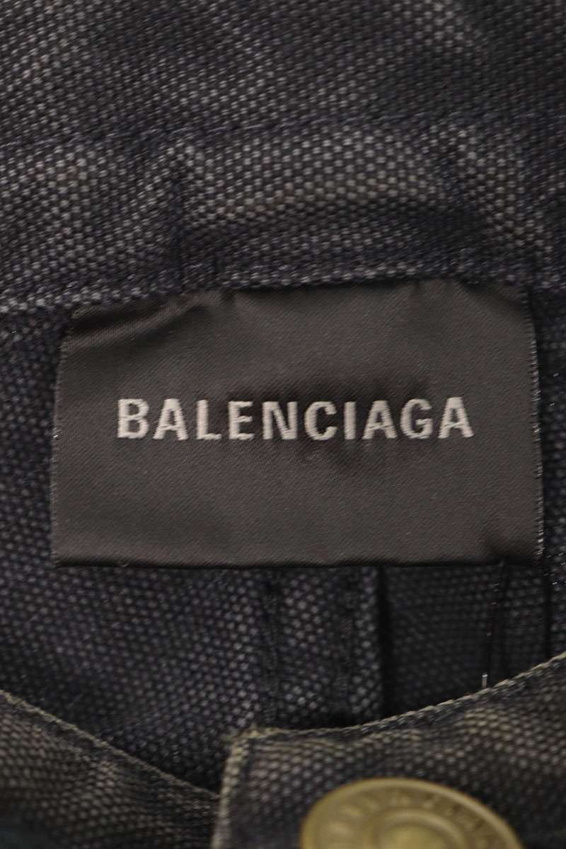 BALENCIAGA Double Knee Painter Baggy Denim Size 36