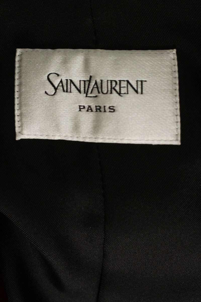 Saint Laurent Paris Tailored Jacket Red Size XS