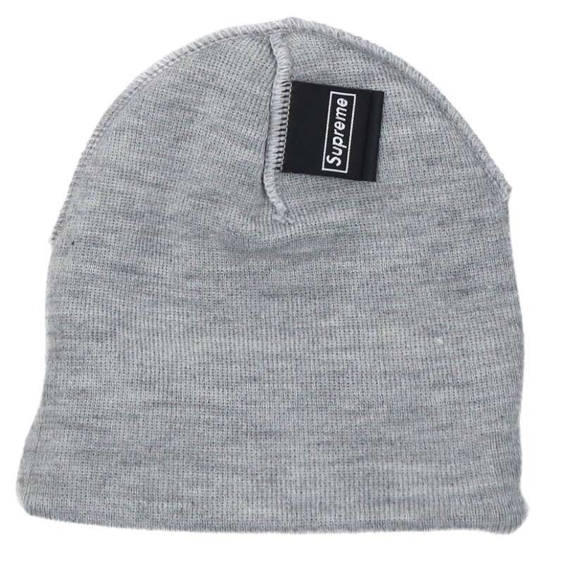 Supreme x AW New Era Box Logo Beanie 25AW Logo Beanie Gray Size ONE SIZE