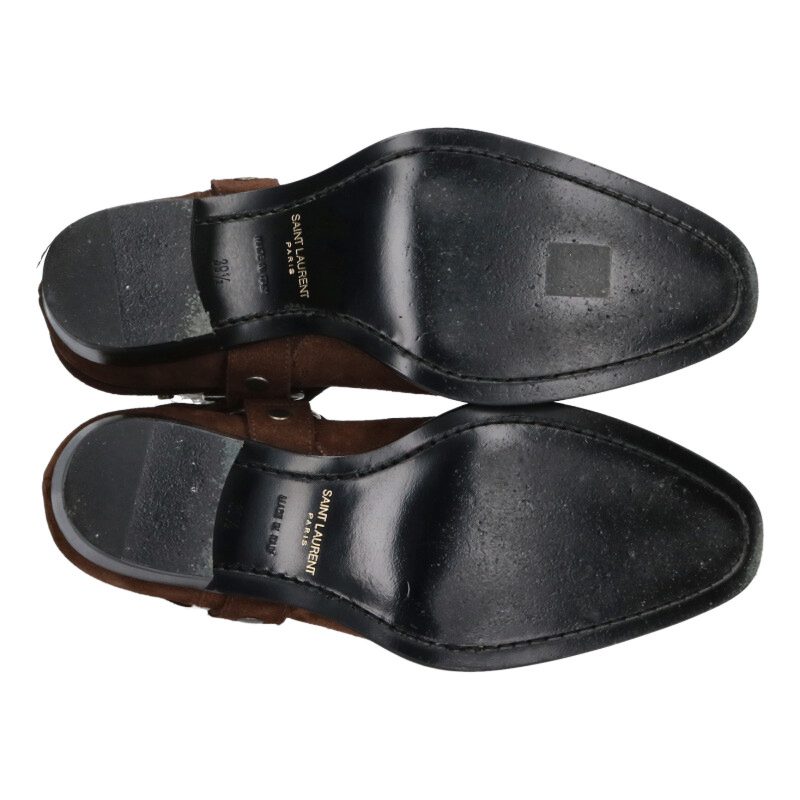 Saint Laurent Paris Boots Brown US 6.5