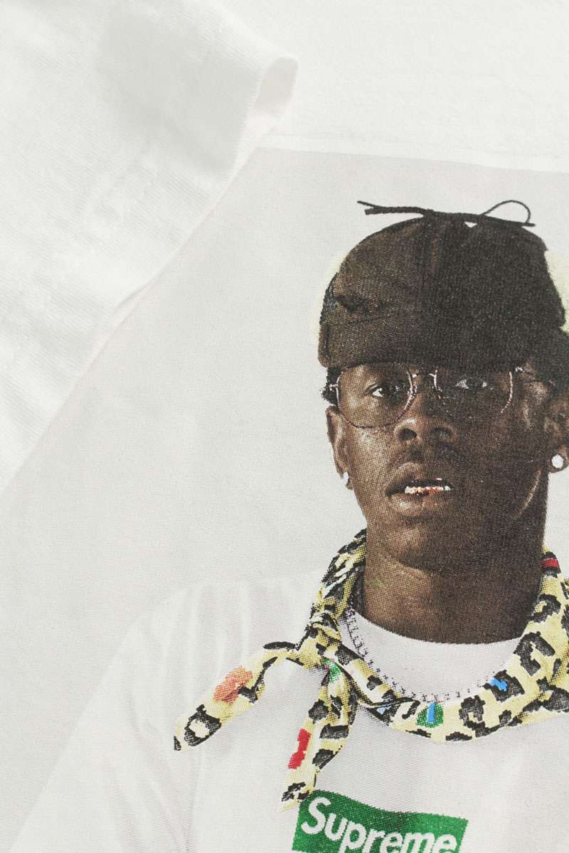 Supreme Tyler The Creator Tee Print T-Shirt White Size XL