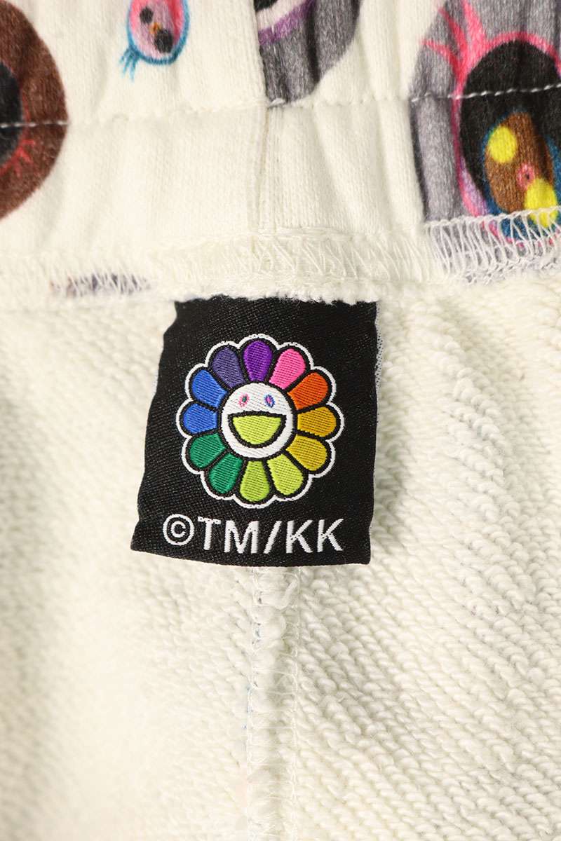 TAKASHI MURAKAMI KAIKAI KIKI Jelly Fish Eyes Sweat Pants Size XL