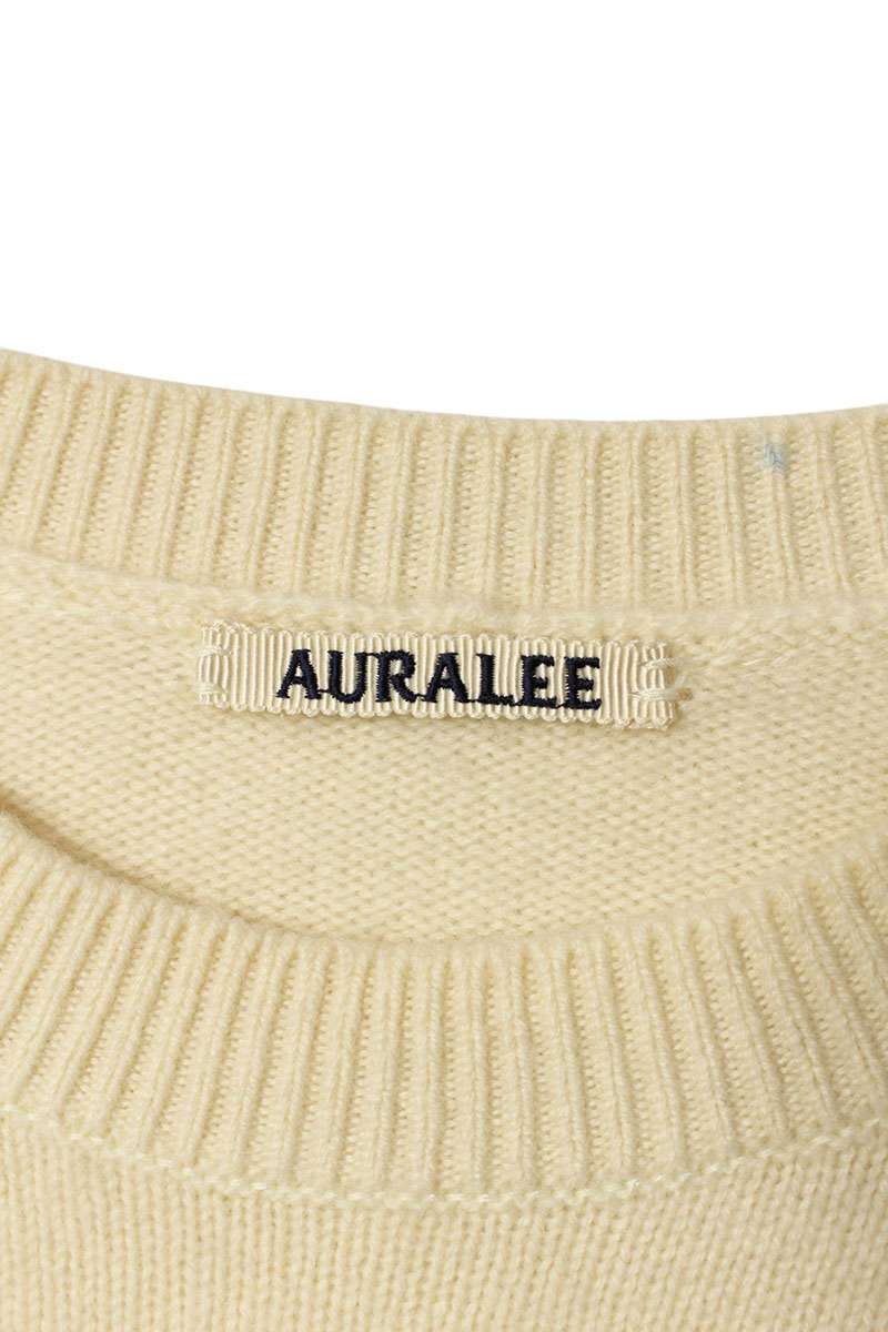 AURALEE Baby Cashmere Hand Painted Knit P O Size L