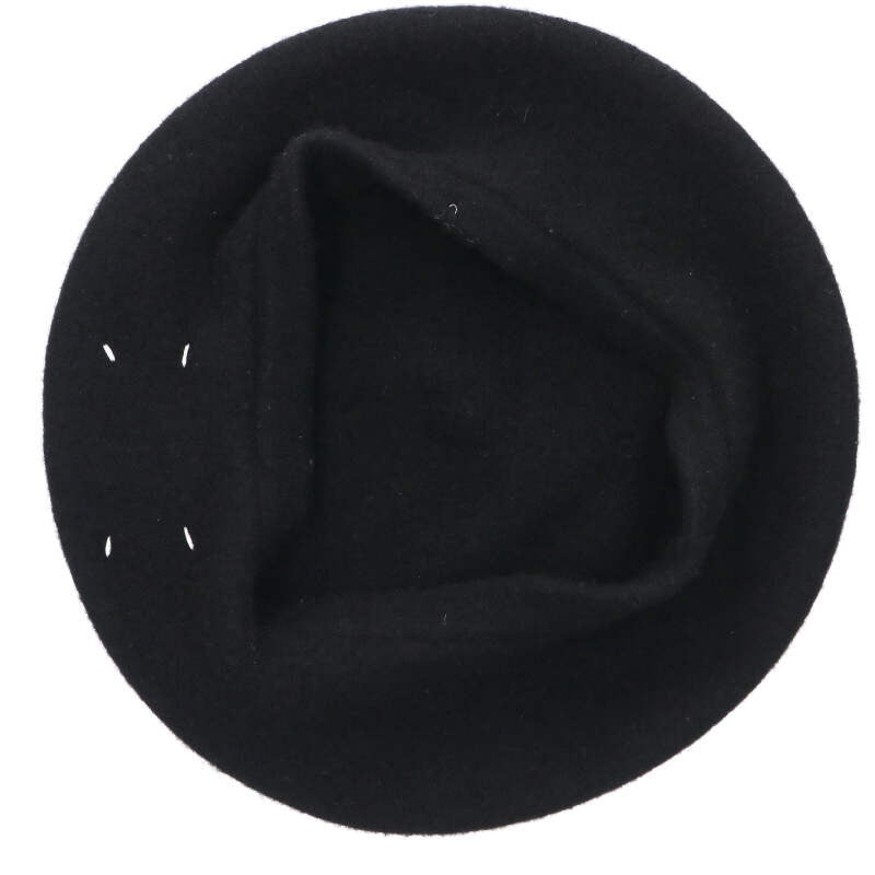 Maison Margiela 23SS Wool beret Black One Size