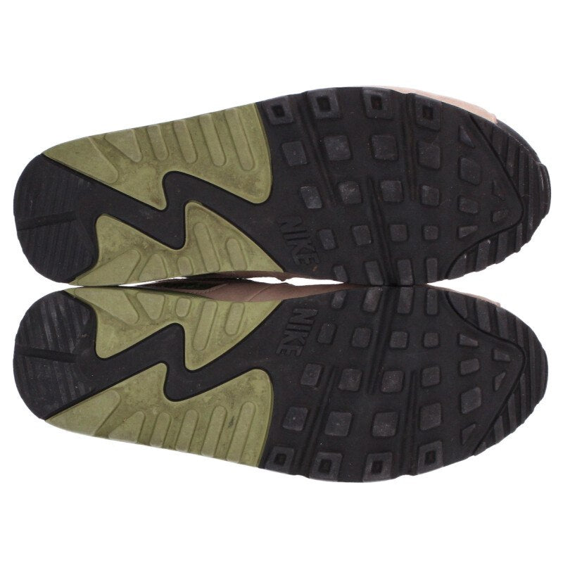Nike Sneakers Beige x Green x Black Size 27cm