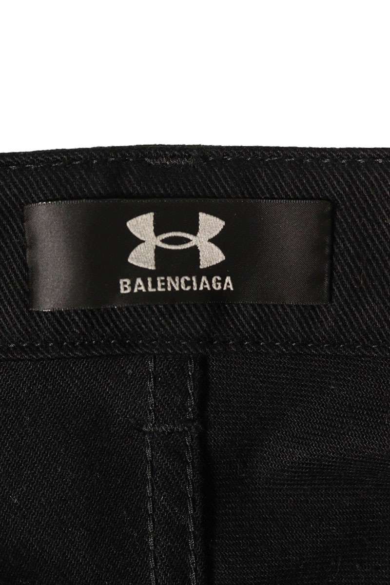 Balenciaga x Under Armour Denim Pants Black Size XS