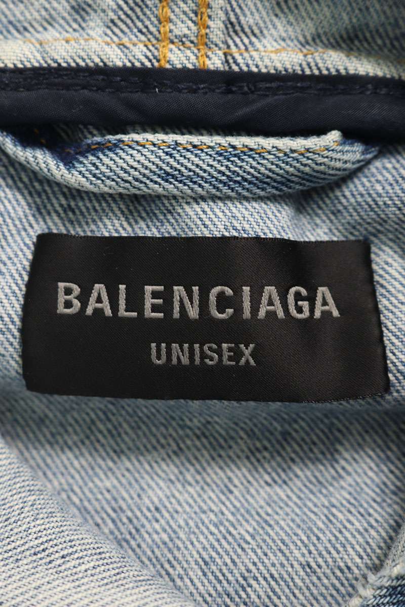 Balenciaga Denim Blouson Blue Size 1