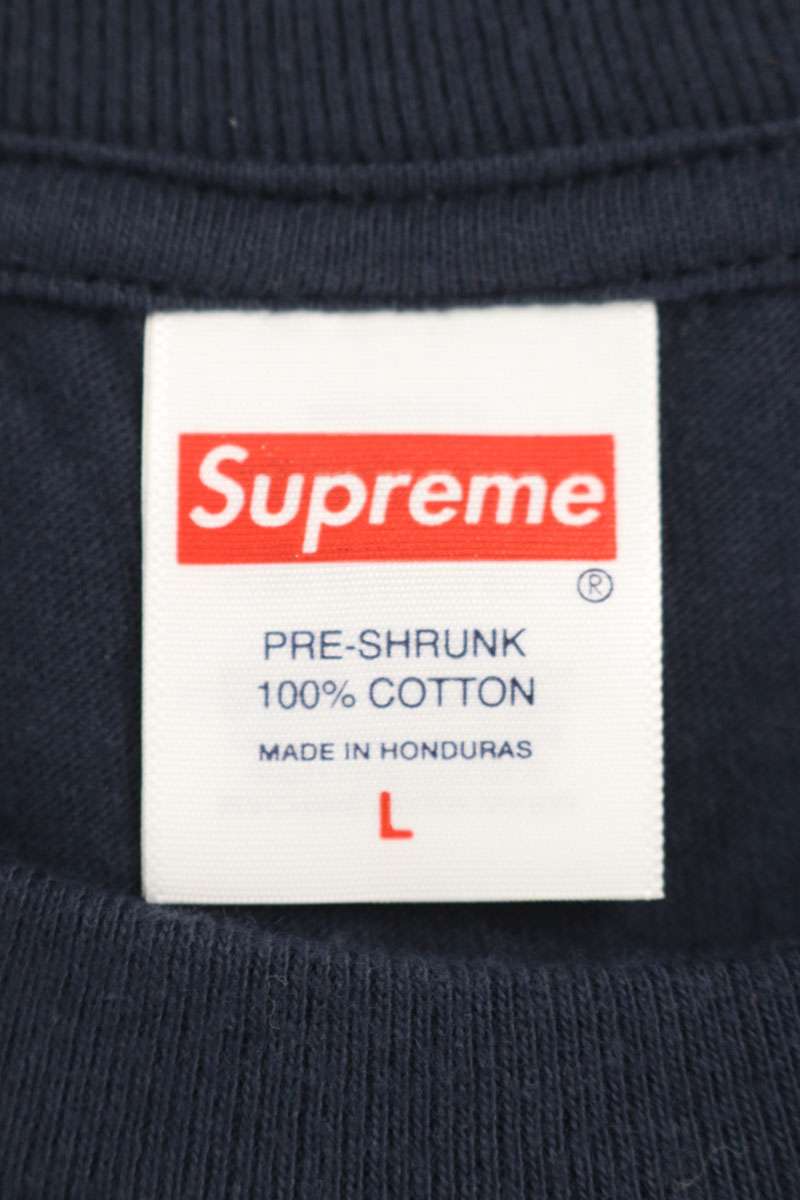 Supreme Tyler The Creator Tee Print T-Shirt Blue Size L