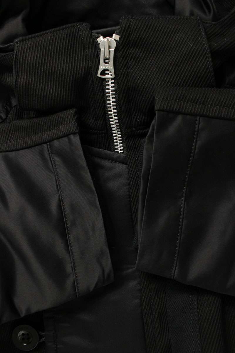 Sacai 20AW Reconstructed Blouson Black Size M