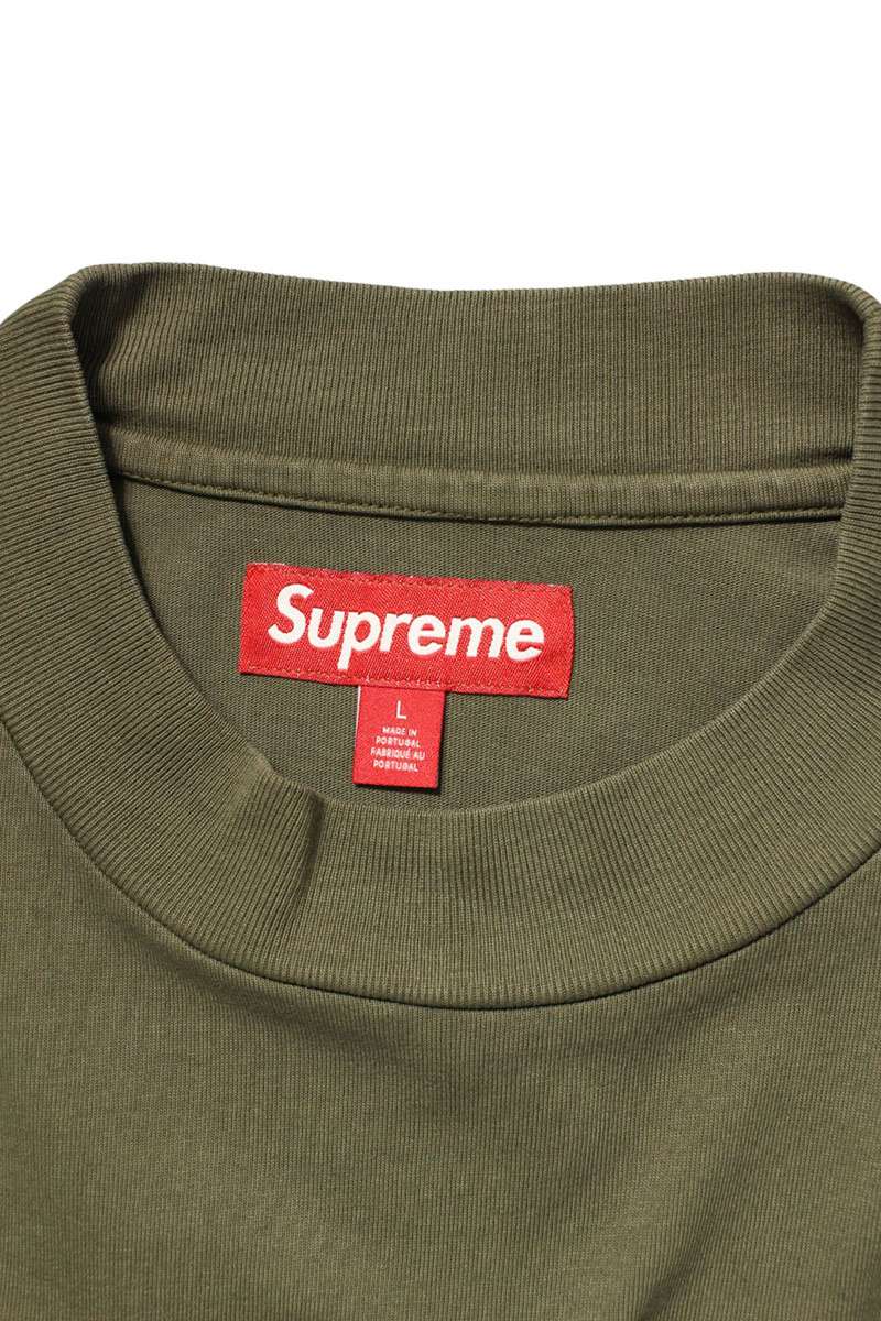 Supreme 23AW Mock Neck L S Top Green Size L