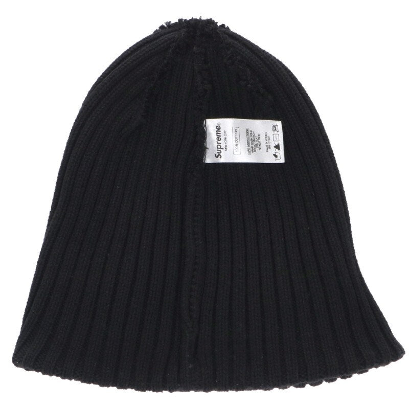 Supreme Logo Beanie Black Size ONE SIZE