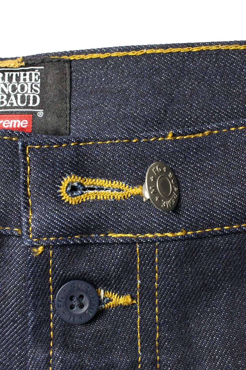 Supreme x FRANCOIS GIRBAUD 25SS X-Seam Baggy Jean X Denim Pants Blue Size 32