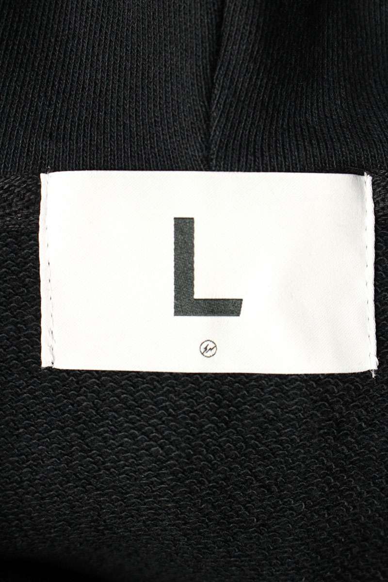 Fragment Design x SEQUEL 24SS Zip Up Hoodie Black Size L