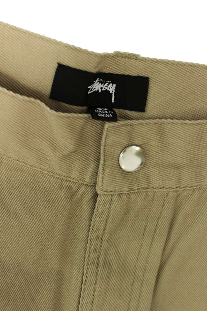 Stussy Wide Long Pants Beige Size 30