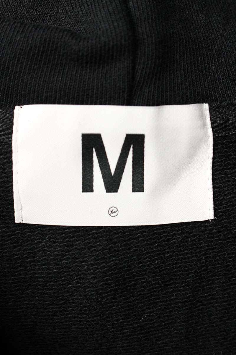 Fragment Design x SEQUEL 24SS WEEKEND Zip Up Hoodie Black Size M