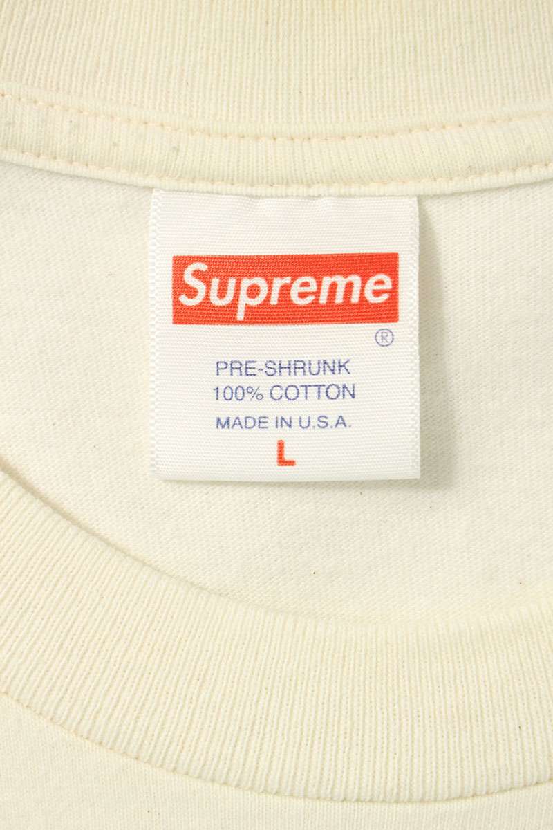 Supreme Water Pistol Tee T-Shirt Beige Size L