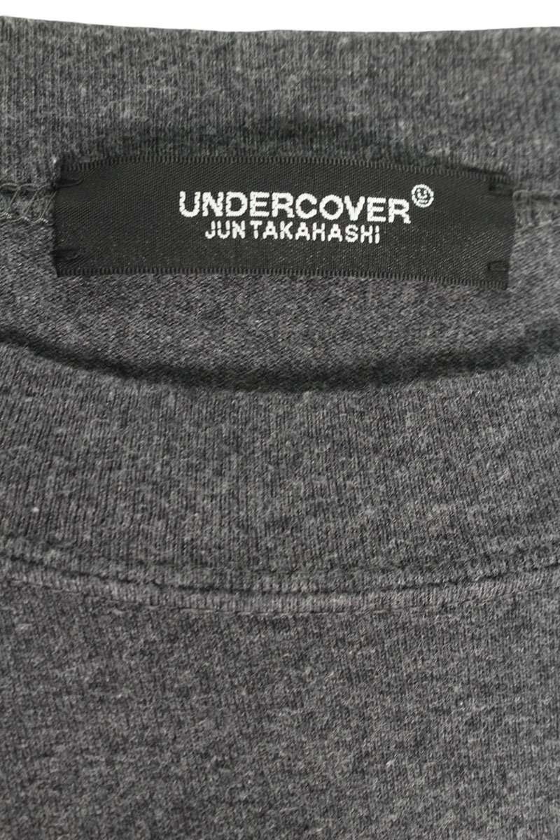 Vintage Undercover Tops - UNDERCOVER Front Print T-Shirt Cotton Gray Size 3 - Authentic Archive