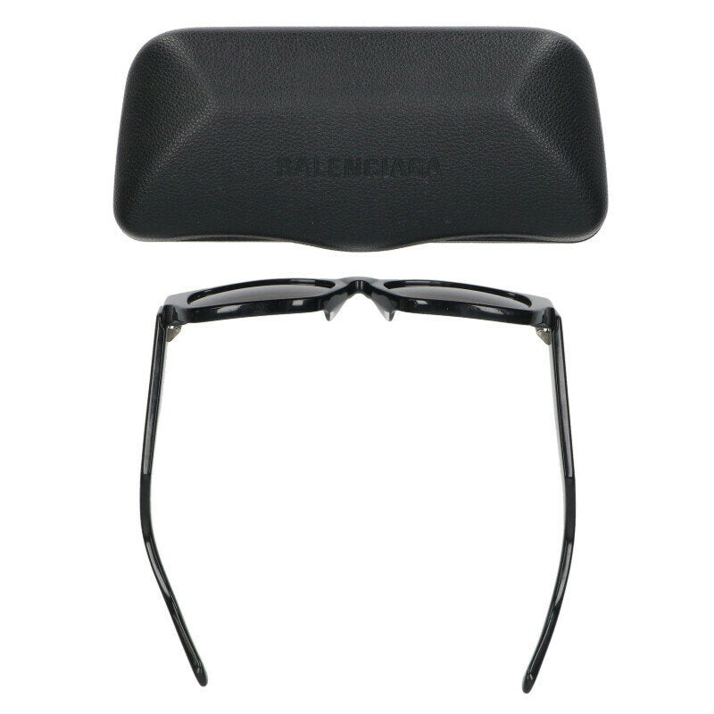Balenciaga Logo Sunglass Black Size 57