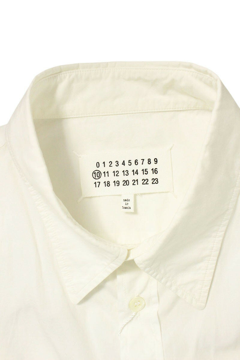 Maison Margiela Garment Dyed Cotton Poplin Long Size 41