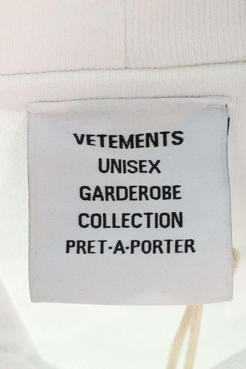 Vetements 24AW Hoodie White Size XL