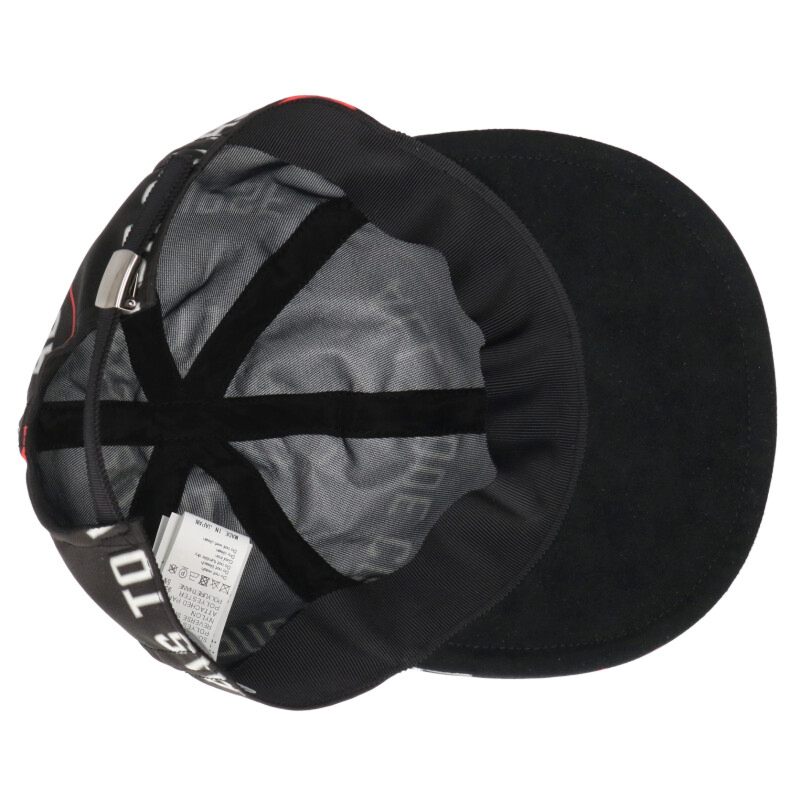 Sacai All-Over Print Hat Black One Size