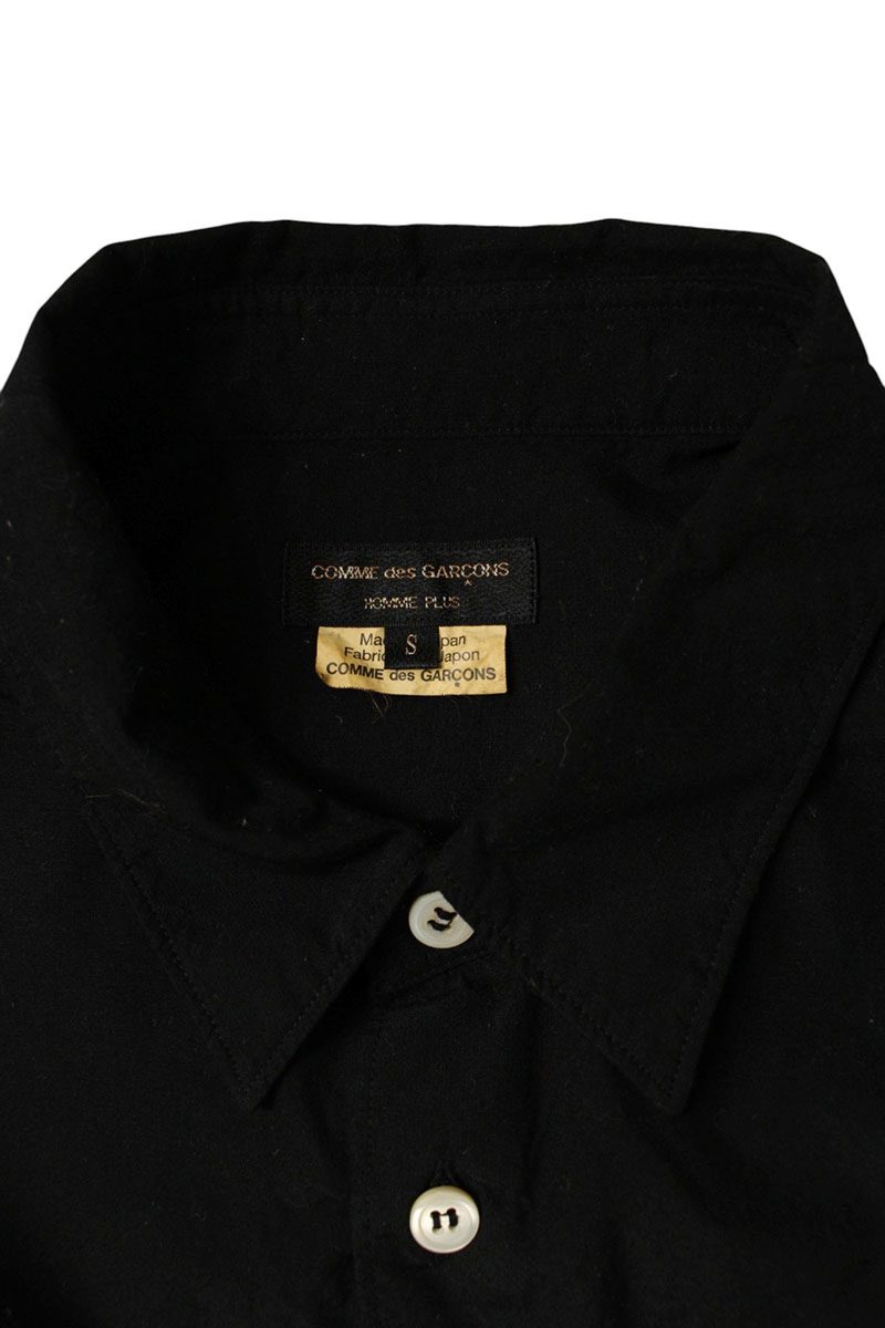 Comme des Garcons Homme Plus 24SS Long Sleeve Shirt Black Size S