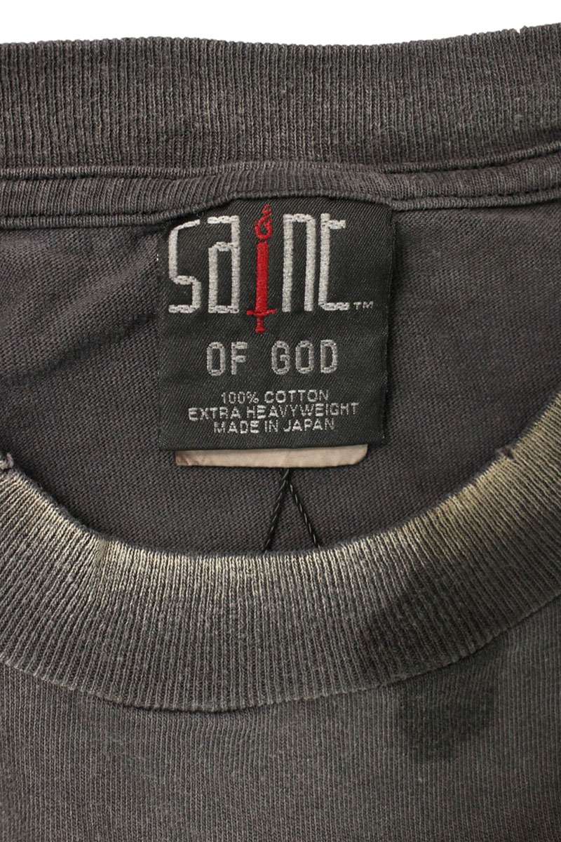 Saint Michael Vintage Eternal T-Shirt Black