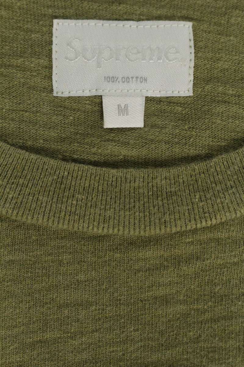 Supreme ZULU Print Long Sleeve T-Shirt Green Size M