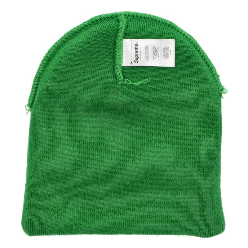 Supreme 23AW Embroidered Beanie Green Size ONE