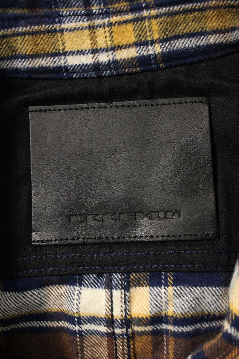 DRKSHDW 25AW Cropped Outer Shirt Blouson Multi Size XS