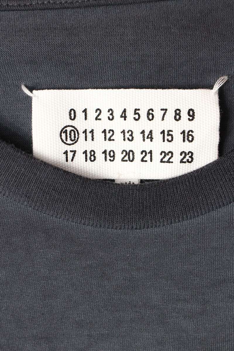 Maison Margiela Garment Dyed T-Shirt Gray Size 44
