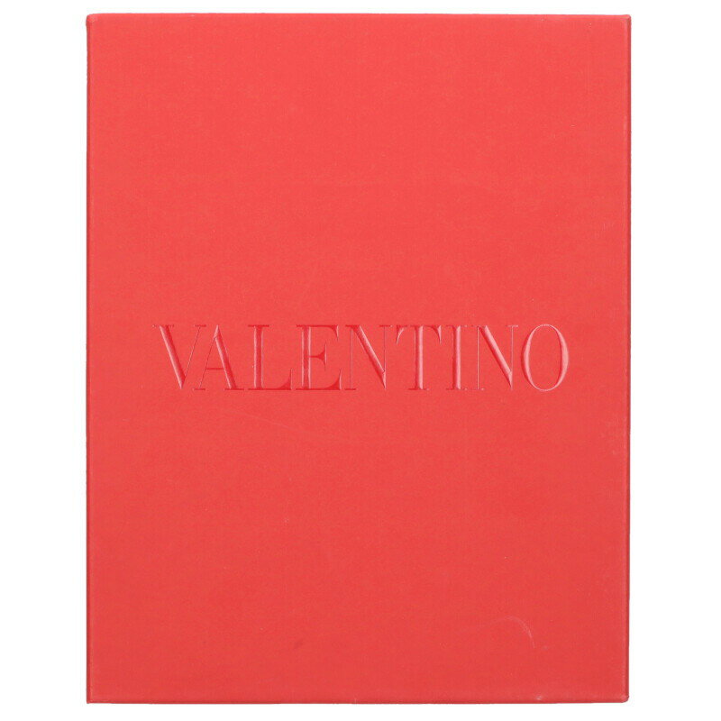 Valentino CM Logo Cashmere Scarf White