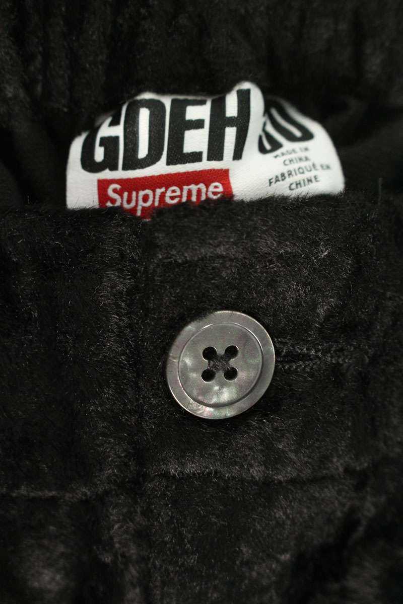 Vintage Supreme Bottoms - SUPREME x GOODENOUGH 25SS Crushed Rayon Cargo Short Cargo Pants Black Size 30 - Authentic Archive