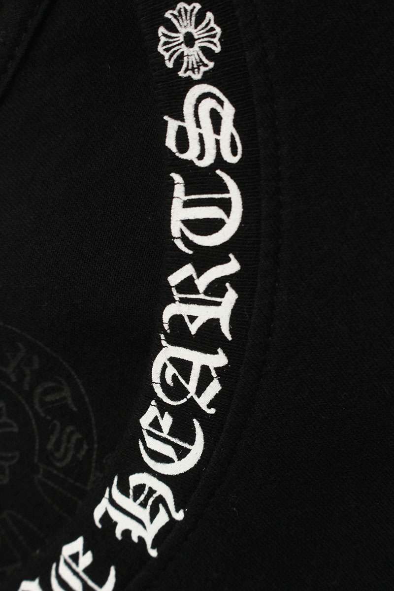 Chrome Hearts Neck Logo Print Long Sleeve Tee Multi Size XXL