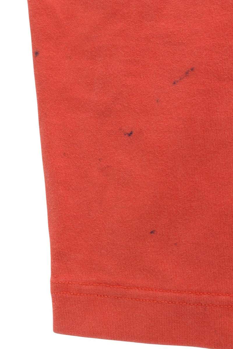 Vetements 18SS Logo Print Oversized Long Sleeve T-Shirt Red Size XS