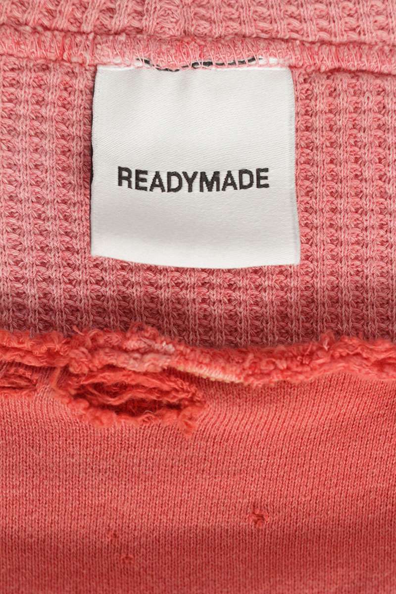 READYMADE Vintage Pullover Hoodie Red Size L