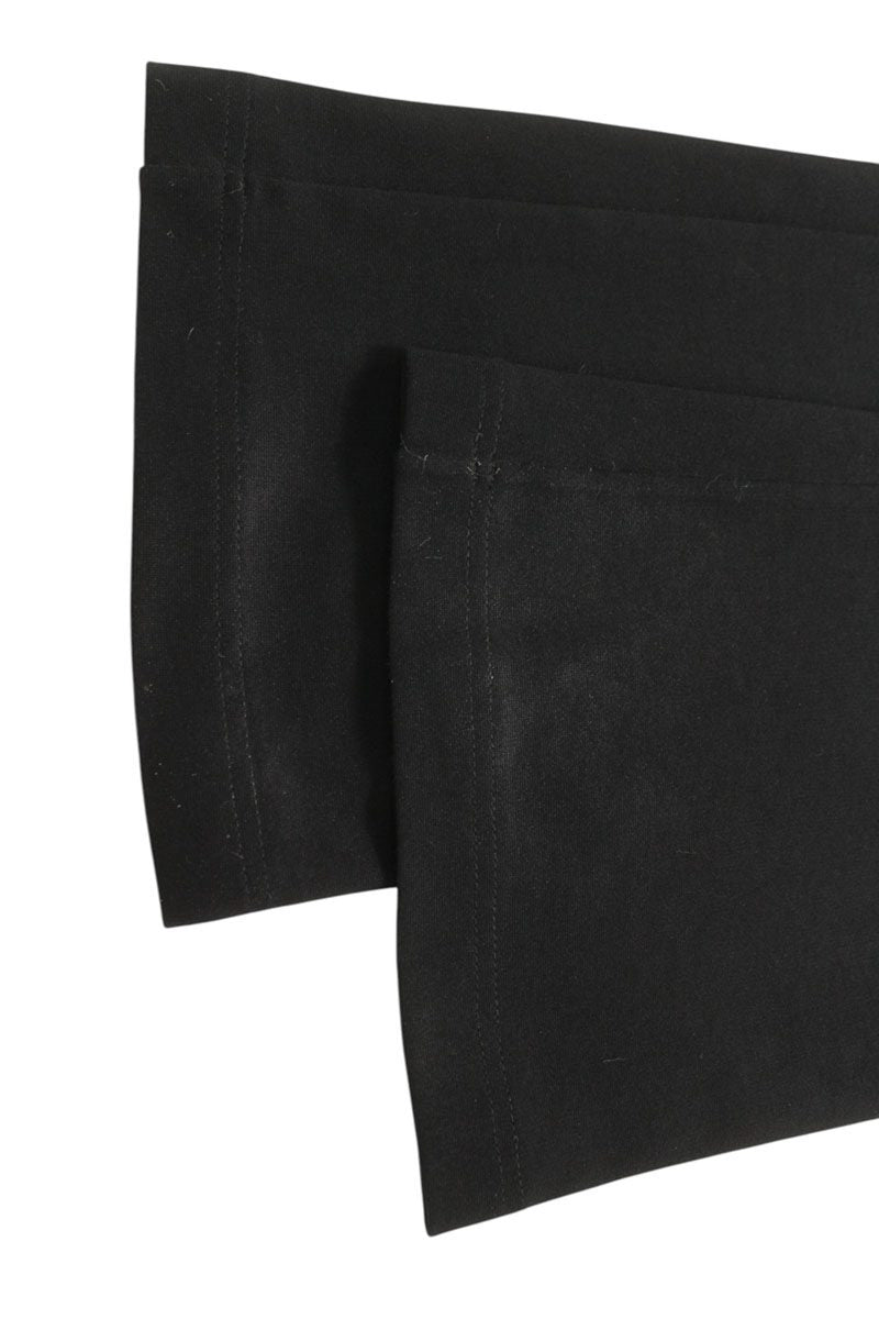 Balenciaga 17AW Logo Print Long Pants Black Size S
