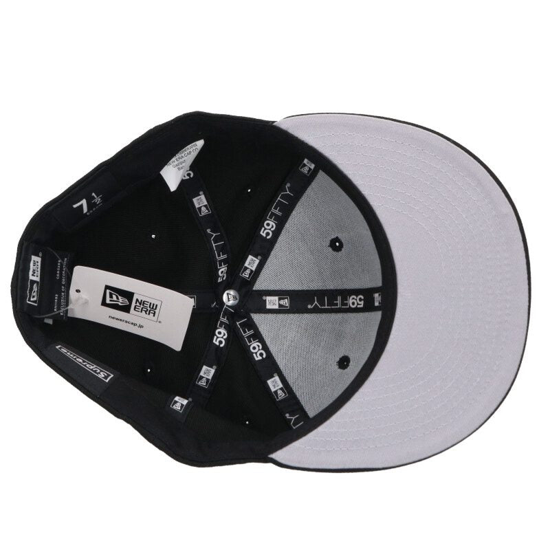 Supreme x New Era 22SS Goat New Era Embroidered Hat Black Size 7.5