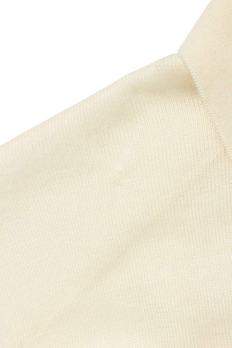 Bottega Veneta 25SS Polo Long Sleeve T-Shirt White Size XS