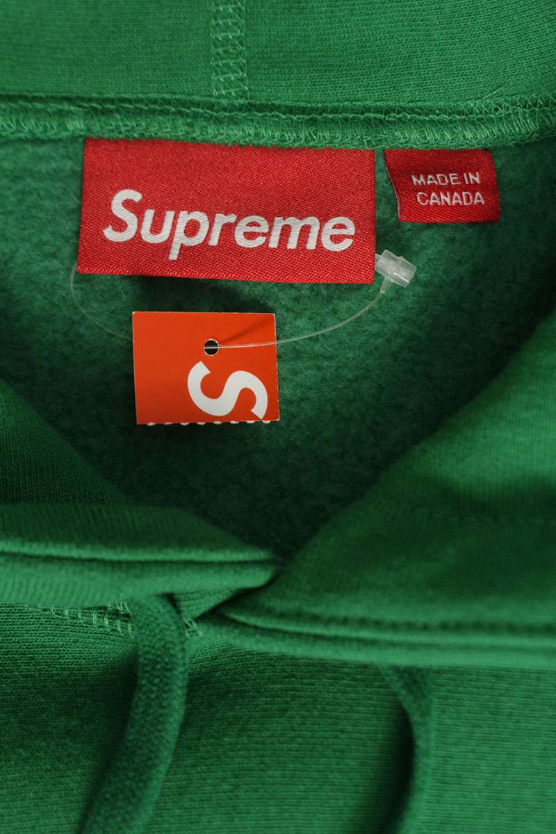 Supreme 24AW Box Logo Hooded Sweatshirt Green Size XL