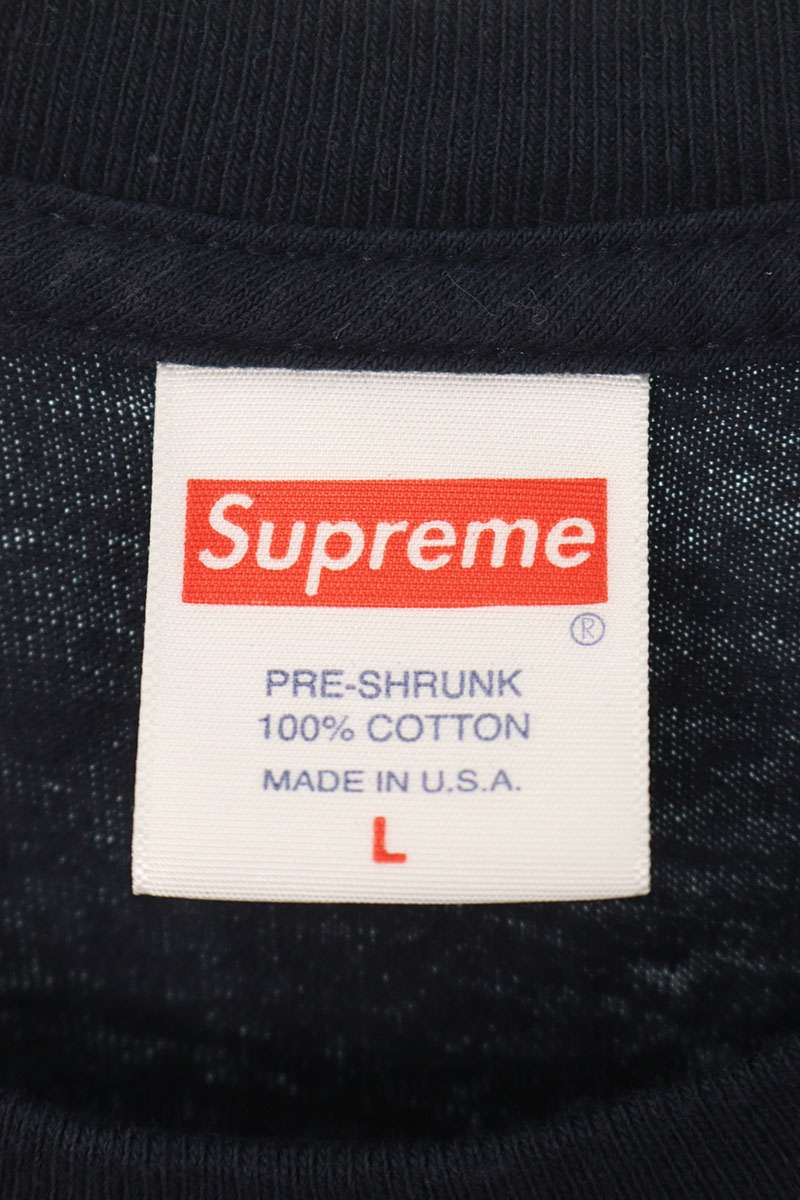 Supreme 23AW Camacho Tee Print T-Shirt Blue Size L