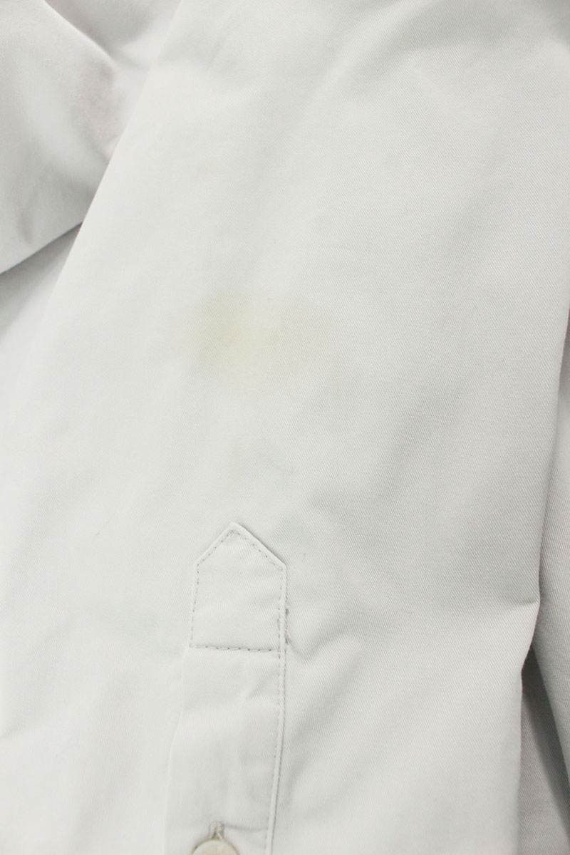 Balenciaga Oversized Long Sleeve Shirt Gray Size 44