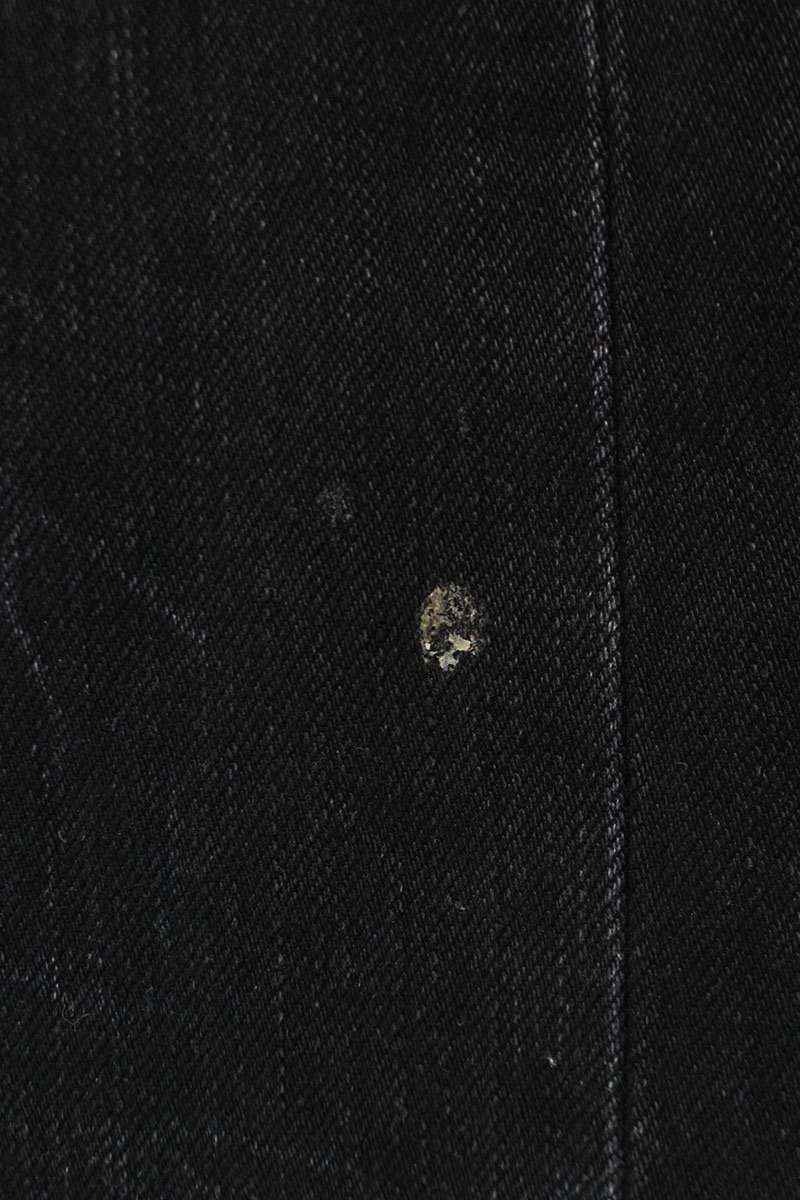BALENCIAGA 25AW Distressed Denim Pants Black Size 29