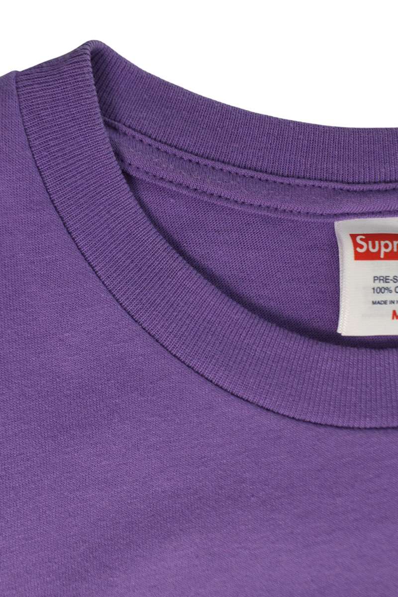 Supreme 25AW Snowman Tee T-Shirt Purple Size M